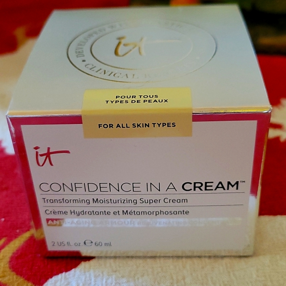 It confidence in a cream